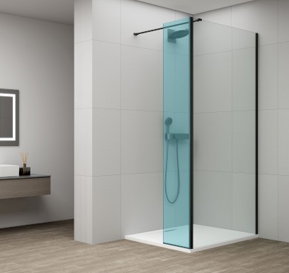 ESCA fixní sklo pro připojení otočného panelu, 1200mm, černá mat ES3A12B