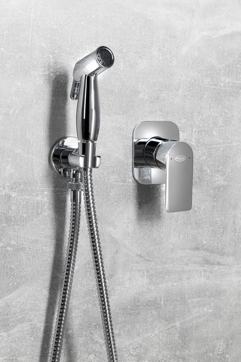 Bidetová sprška kulatá, ABS/chrom BS5003