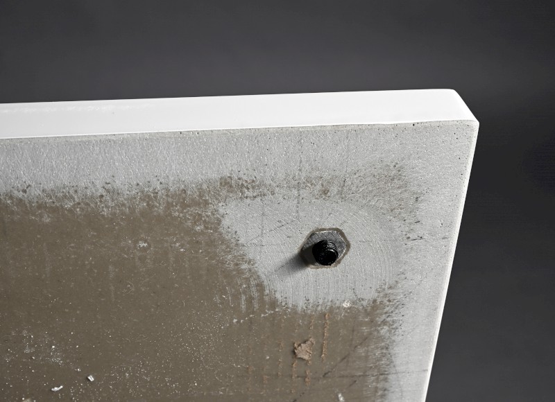 GALLET sprchová vanička z litého mramoru, čtverec 90x90cm GQ9090