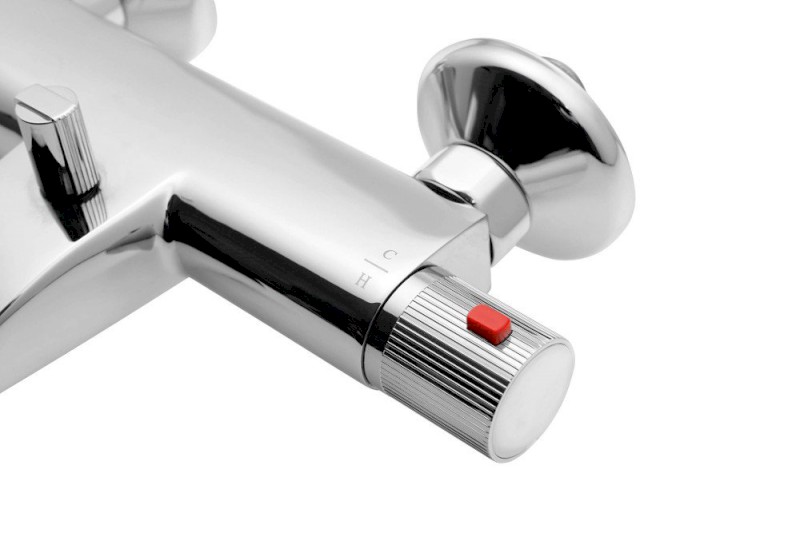 ACTION nástěnná vanová termostatická baterie, chrom MB106