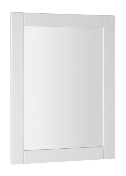 FAVOLO zrcadlo v rámu 60x80cm, bílá mat FV060