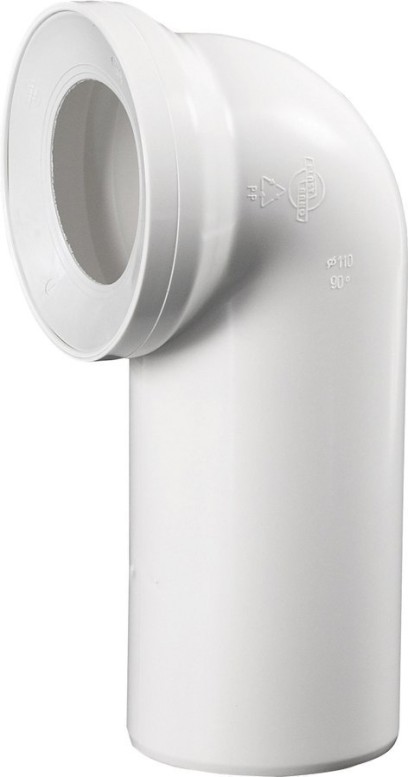 Koleno 90 dopojení k WC, 110mm 159.314.0