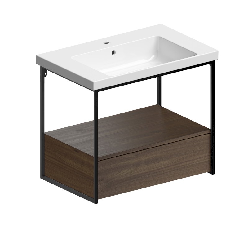 NORM keramické umyvadlo 80x50cm, bez otvoru, bílá ExtraGlaze 8634011