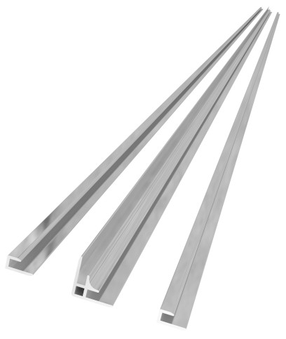 DENIPAN set profilů pro rohovou instalaci, 2100mm, chrom DP21CH