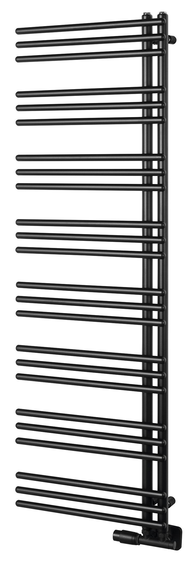 POSEIDON otopné těleso 450x1540mm, černá mat PS415B