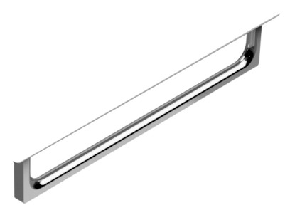 NUBES čelní držák ručníků 60cm, chrom PANB60