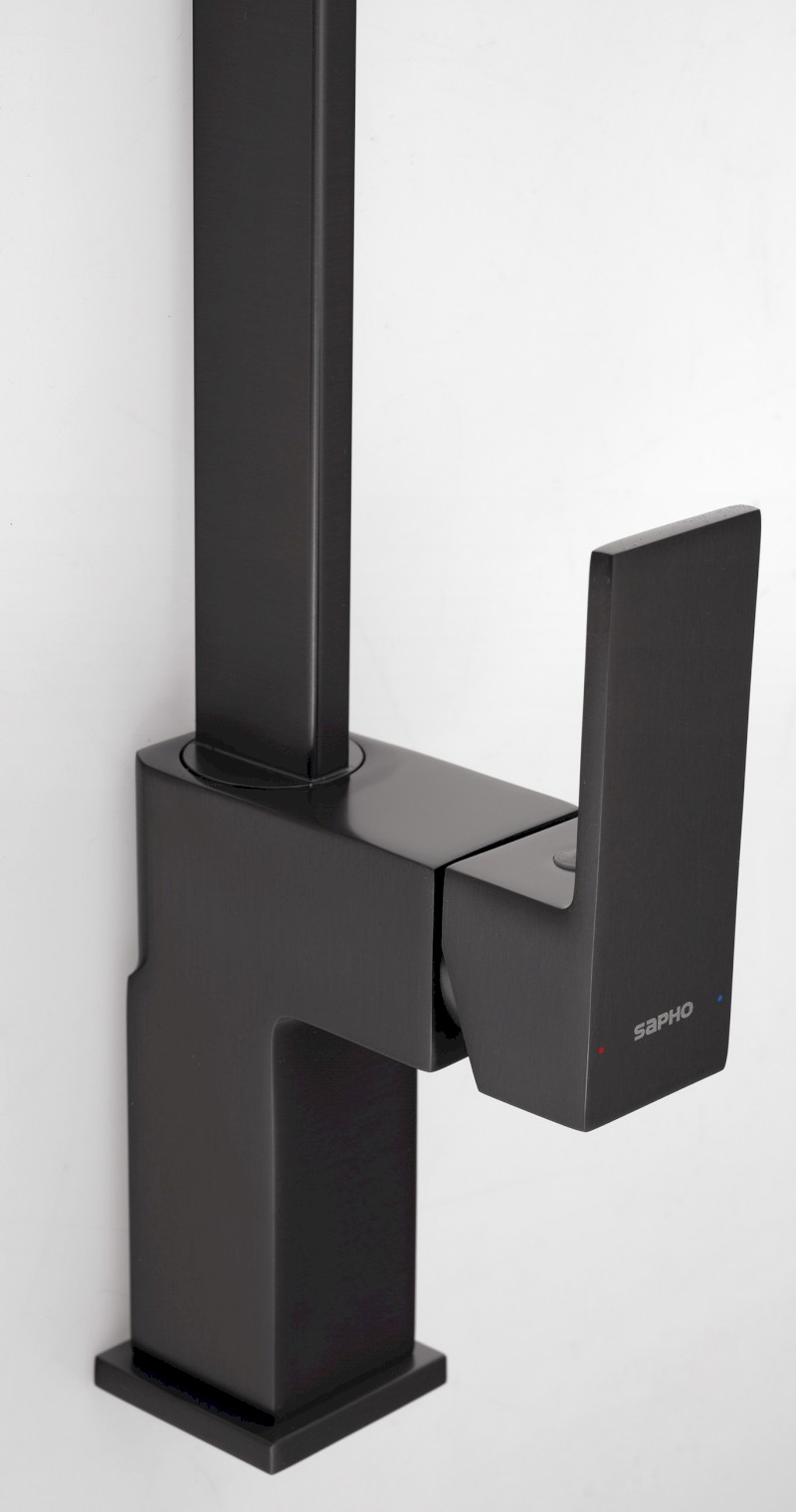 FRACTO stojánková dřezová baterie, gun metal FA125GM