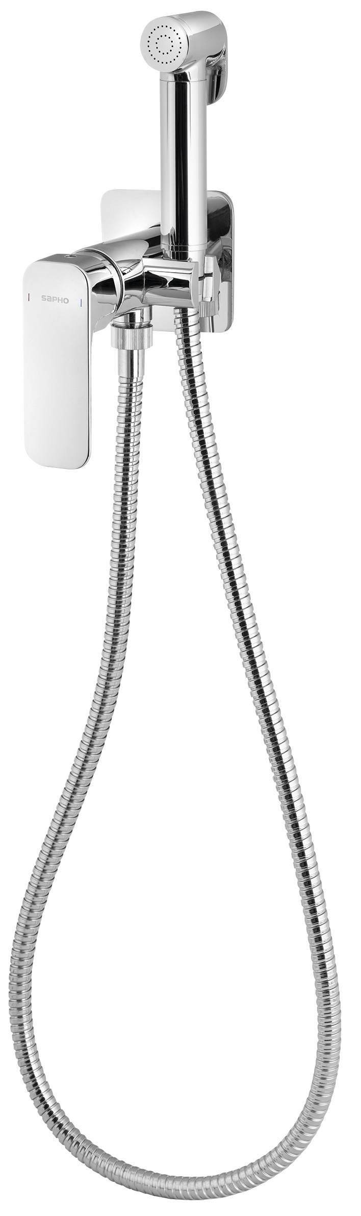 SPY podomítková bidetová baterie se Stop sprškou, chrom PY13