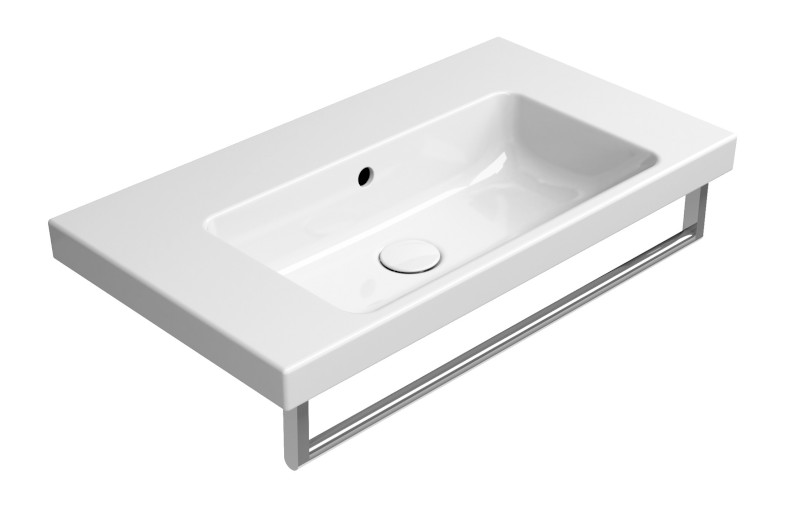 NORM keramické umyvadlo 70x40cm, bez otvoru, bílá ExtraGlaze 8637011