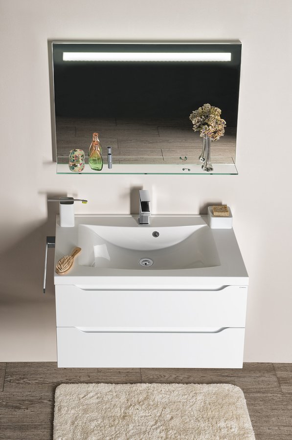 WAVE umyvadlová skříňka 79,7x45x47,8cm, agila WA080-4343