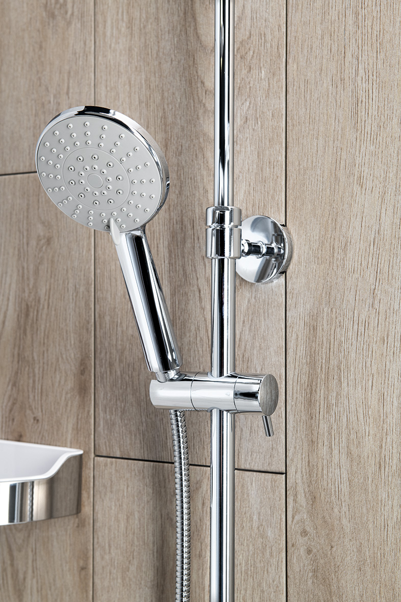 LIGA sprchový sloup s termostatickou baterií, chrom SL533