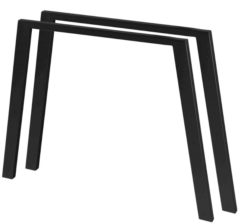 TWIGA ocelová podpěra 100x67cm, černá mat, 2ks VC453