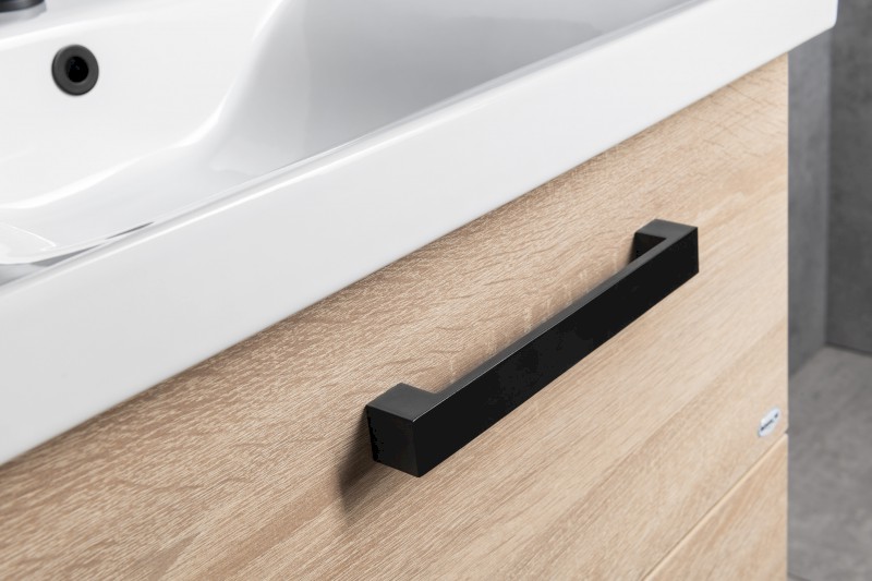 VEGA kovová úchytka, 212/192mm, černá mat PR1215