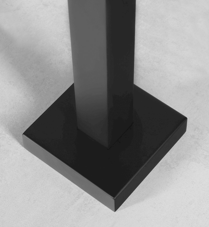 GINKO vanová baterie s připojením do podlahy, černá mat 1101-21B