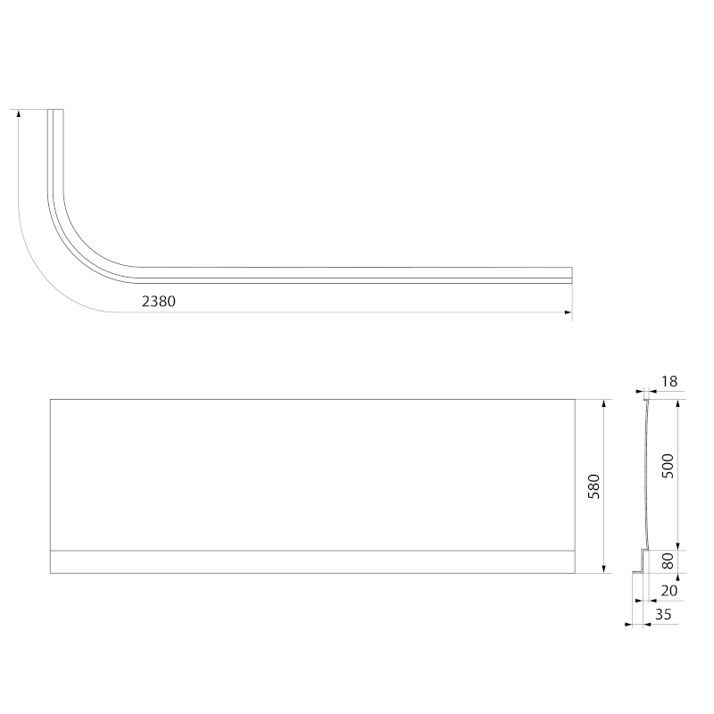 VIVA R 175 panel čelní 78319