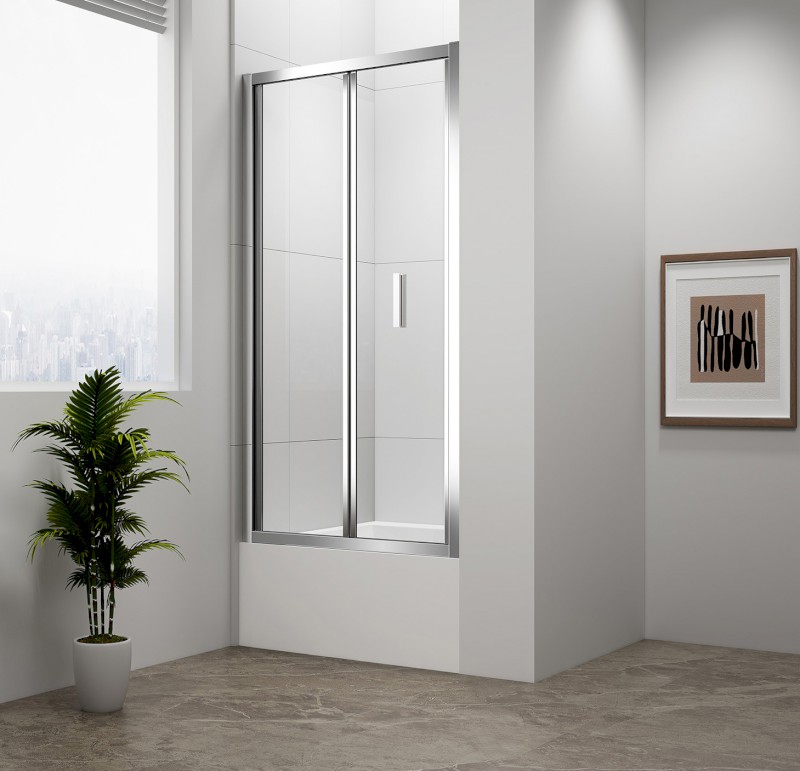 DEEP sprchové dveře skládací 1000x1650mm, čiré sklo MD1910