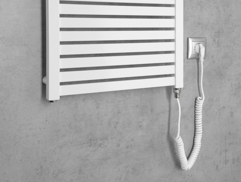 TONDI-E elektrické otopné těleso rovné 450x1330 mm, 500 W, bílá DE470T