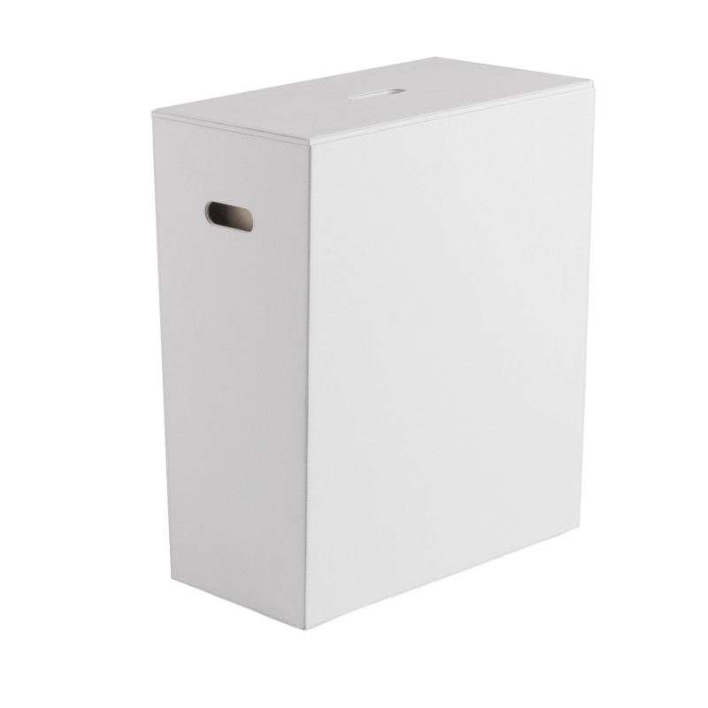 LUXURY koš na prádlo 49,5x61,8x29cm, bílá 103702