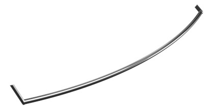 PURA čelní držák ručníků 102cm, chrom PAPR102