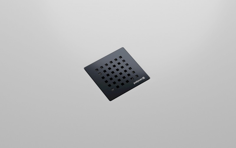 FLEXIA vaničkový sifon, průměr 90mm, DN40, krytka gun metal 17754