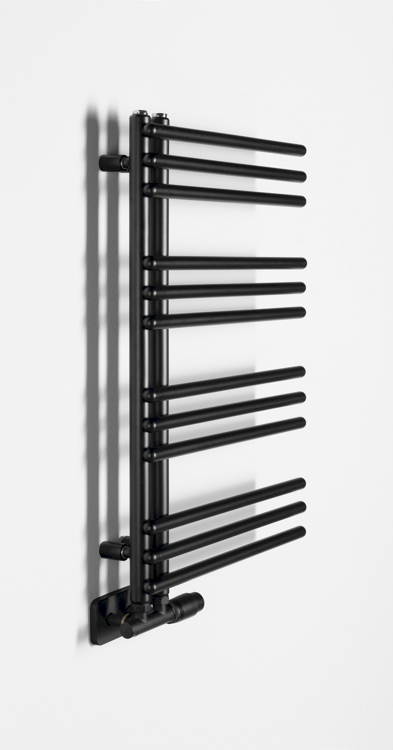 POSEIDON otopné těleso 450x740mm, černá mat PS474B