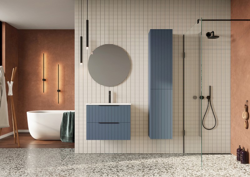 ESPACE STRIP skříňka 50x172x32cm, 2x dvířka, levá/pravá, siena ESC450-4242S