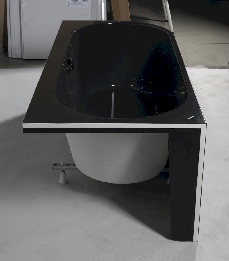 ASTRA L MONOLITH asymetrická vana 160x75x60cm, šedá 33611M.30