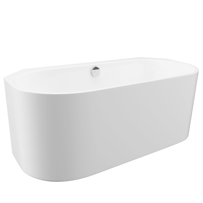 ASTRA AL MONOLITH rohová vana 160x75x60cm, bílá 33611MAL