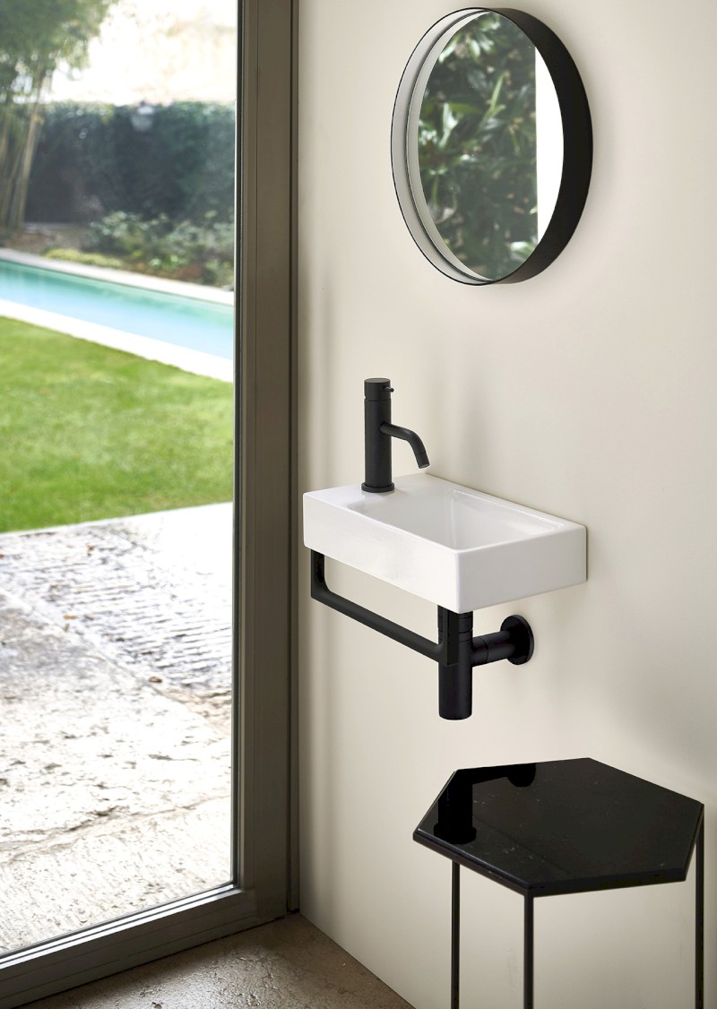 NUBES keramické umývátko 40x23cm, pravé/levé, bílá ExtraGlaze 9636111