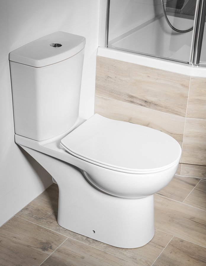 KAIRO CLEANWASH WC kombi s bidet. sprškou, zadní odpad, bílá PC106