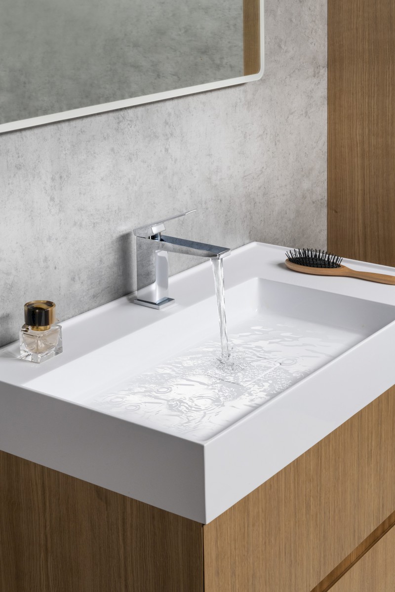 FILENA umyvadlová skříňka 82x51,5x43cm, dub FID1285D