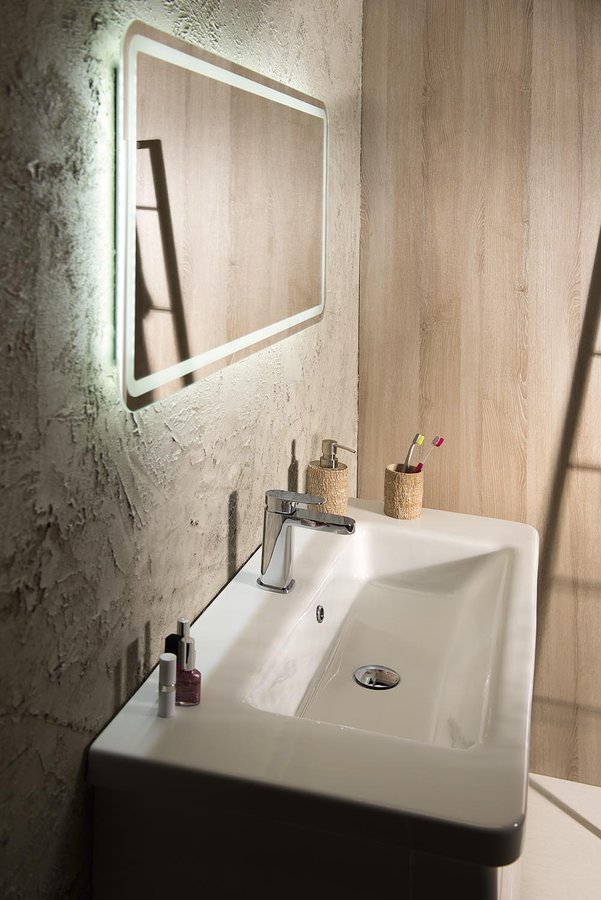 CITY keramické umyvadlo hranaté 100x45cm, bílá KE100