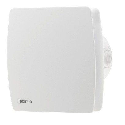 LEX koupelnový ventilátor axiální, 15W, potrubí 100mm, bílá LX101