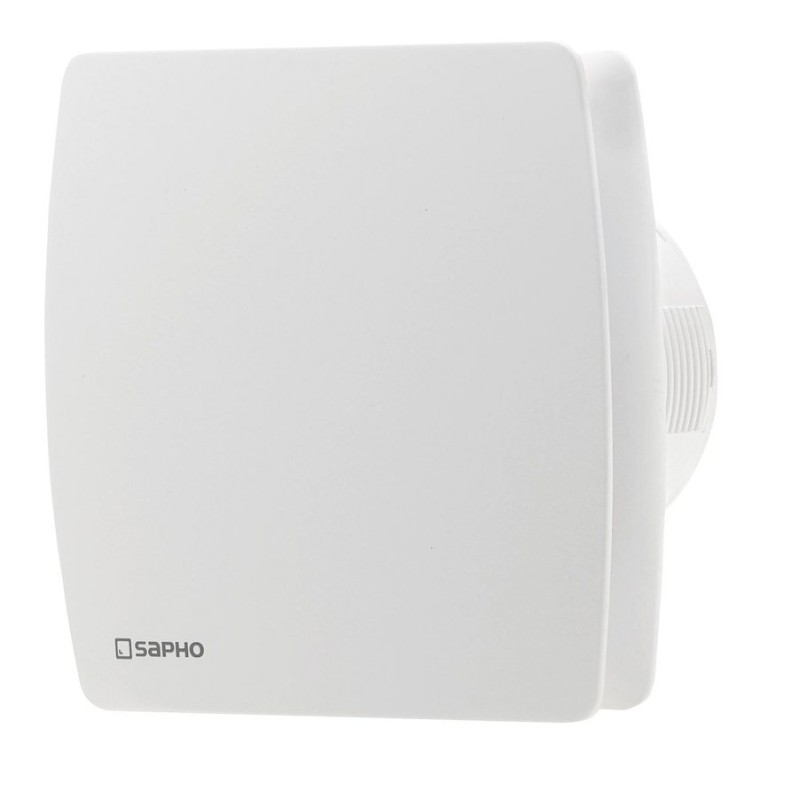 LEX koupelnový ventilátor axiální, 15W, potrubí 100mm, bílá LX101