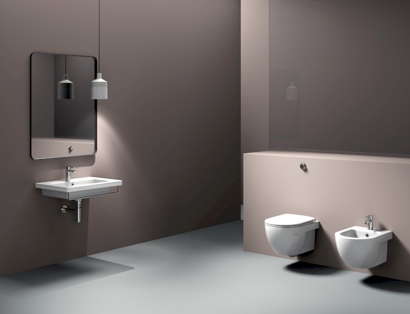 TONO bidet závěsný, 35x52cm, bílá ExtraGlaze 9164111