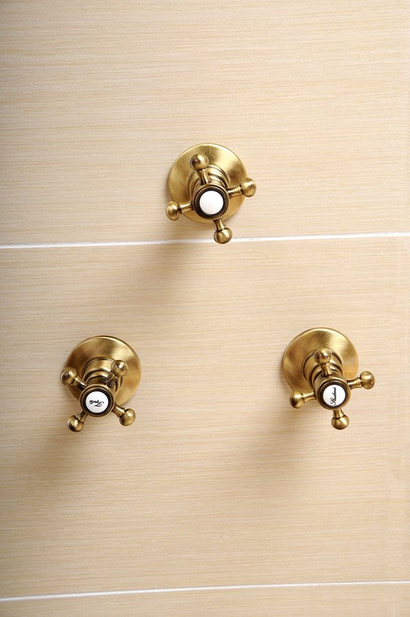 ANTEA podomítkový přepínač, bronz DEVIN26