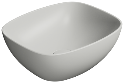 NUBES keramické umyvadlo na desku 40x35cm, cenere mat 978517