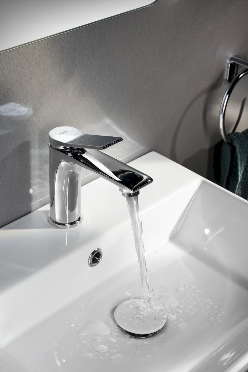 BOLERO stojánková umyvadlová baterie, chrom BC002