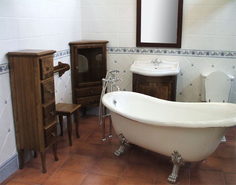 RETRO skříňka 35x119x33cm, buk 1673