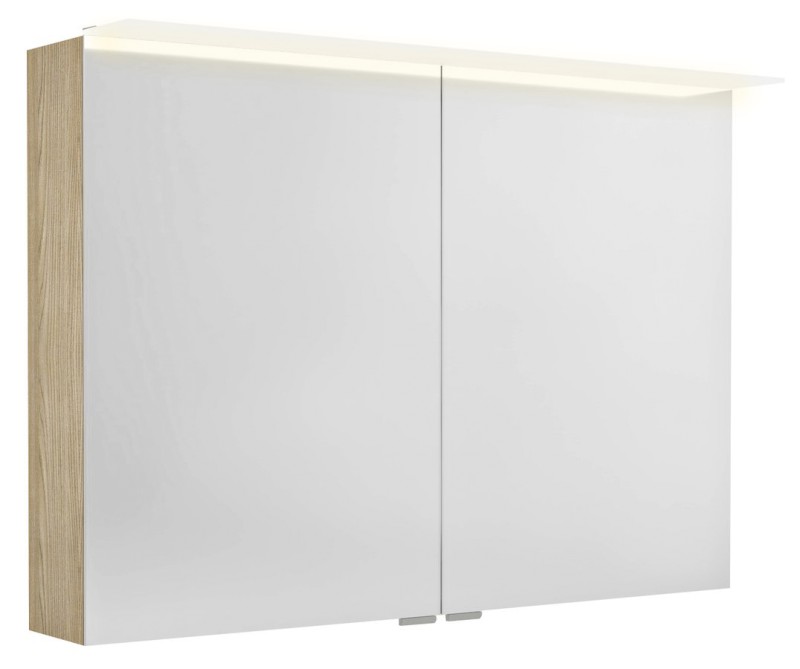 LINEX galerka s LED osvětlením, 100x70x15cm, jilm bardini LX100-0013