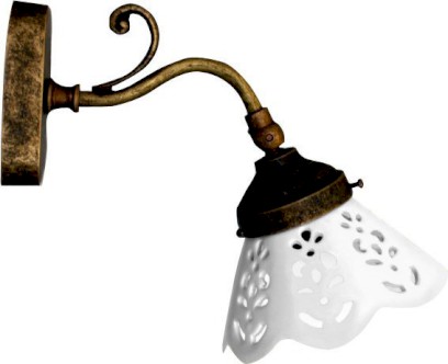 BARI svítidlo E14, 40W, 230V, keramické stínítko, IP21, bronz MC811