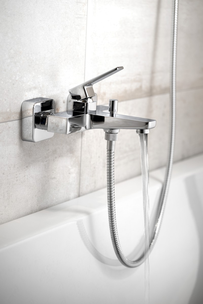 TURSI nástěnná vanová baterie, chrom TI010