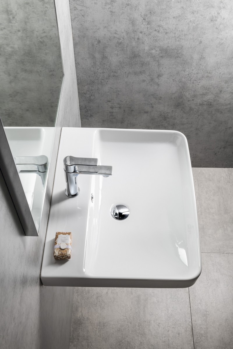 NERON keramické umyvadlo 60x48cm, bílá 201.128.0