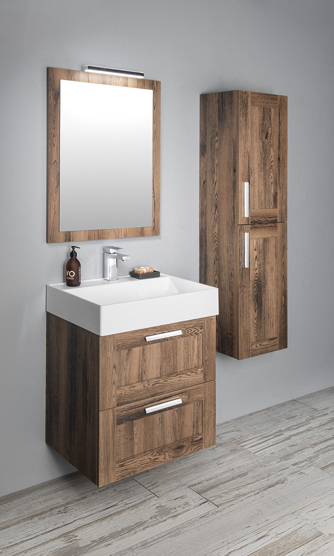 TWIG umyvadlo, litý mramor, 60x47cm, kryt výpusti, bílá TW060