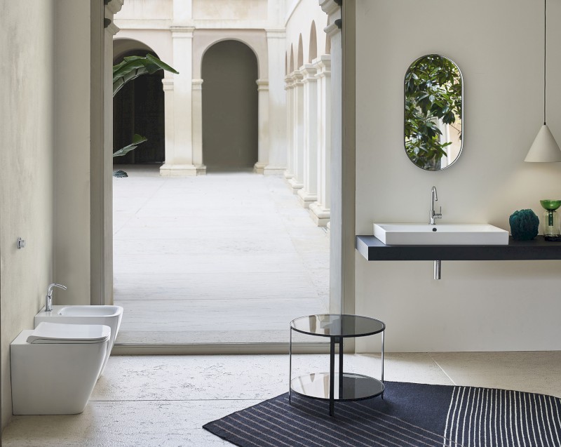 NUBES bidet stojící, 35x52cm, bílá ExtraGlaze 9662111