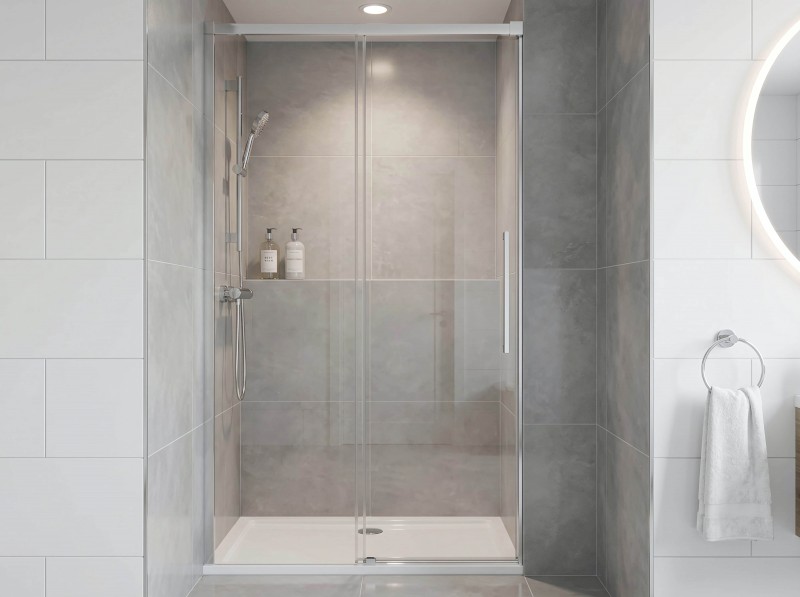 LUXOR sprchové dveře 1300mm, čiré sklo GU1213CH