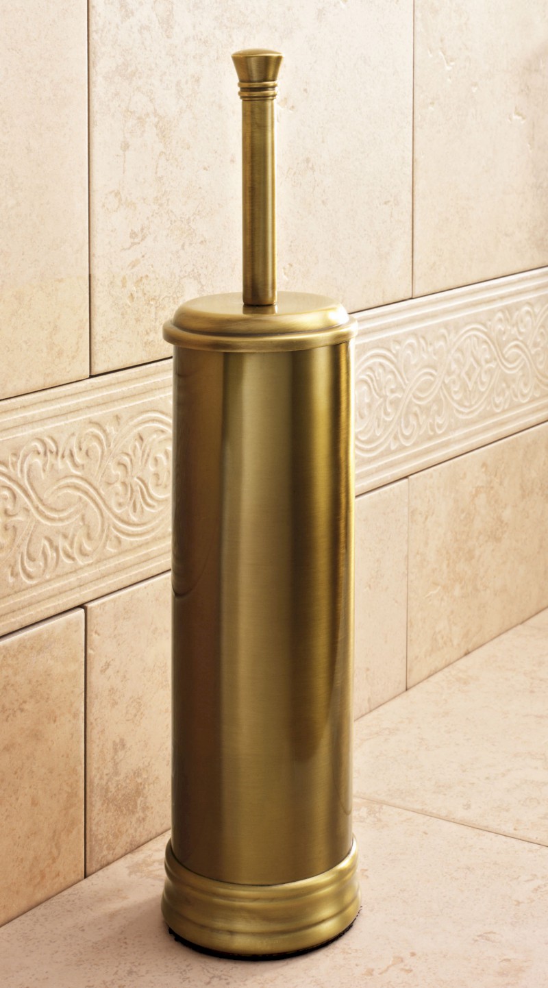 ROMANCE WC štětka na postavení, bronz 753344