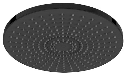 Hlavová sprcha, průměr 300mm, ABS/černá mat SC124B