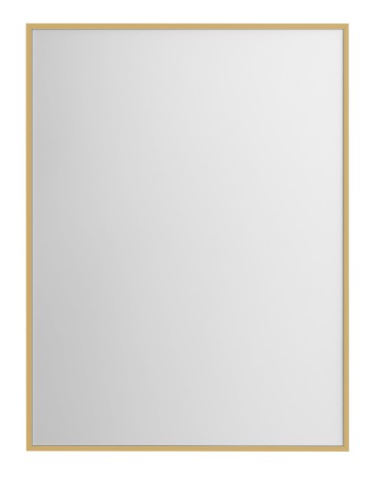 NOTION SLIM zrcadlo v rámu 60x80cm, zlato mat NT860G