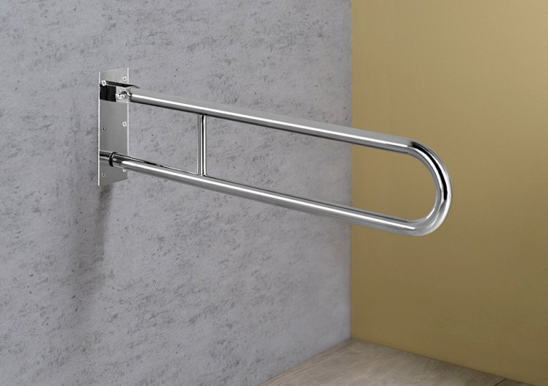 HANDICAP madlo sklopné 813mm, nerez lesk XH518